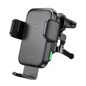 Авто держатель Hoco HW10 wireless fast charging car holder [Black]